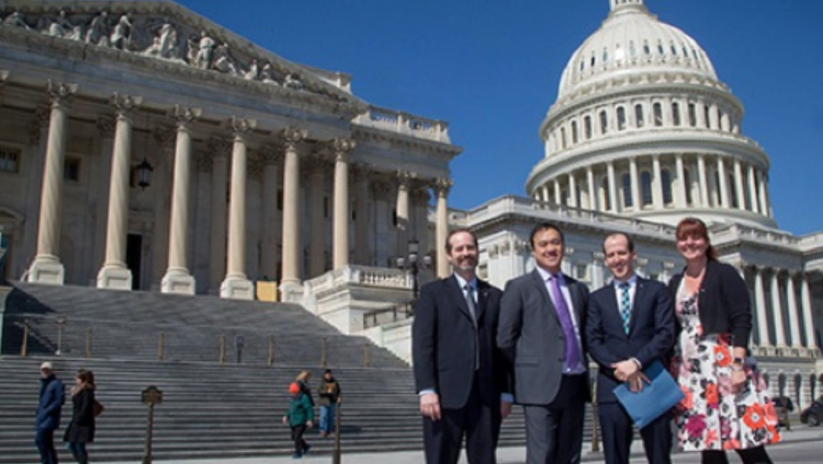 Advocacy members on Capitol Hill