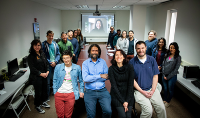 Arshad Khan, PhD (center right), of the University of Texas at El Paso