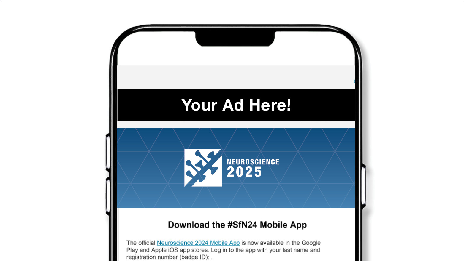 Neuroscience 2025 Advertising and Sponsorship Opportunity - Know Before You Go Banner