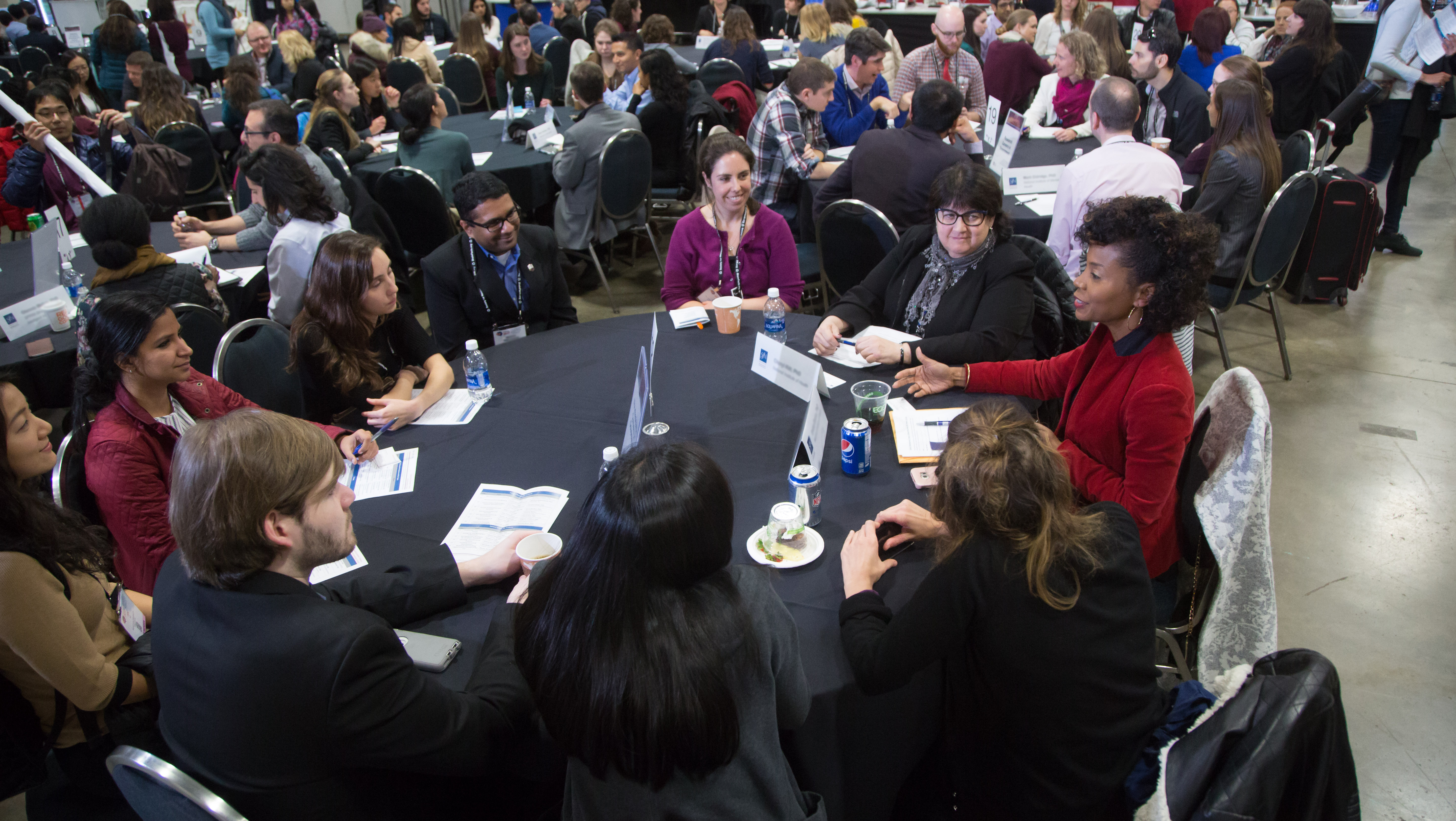 "Career Development Topics: A Networking Event” is one of many events offered at SfN’s annual meeting that encourages attendees to collaborate and share experiences that can help them in their careers.