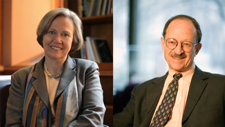 Shirley Tilghman and Harold E. Varmus