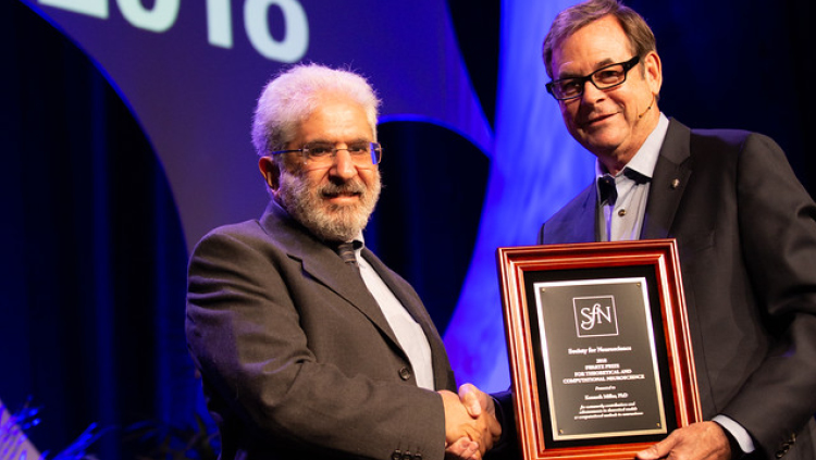 Kenneth D. Miller, PhD, of Columbia University, receives the Swartz Prize for Theoretical and Computational Neuroscience.
