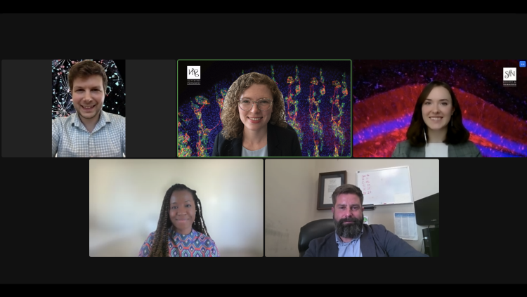 image of virtual meeting from Hill Day